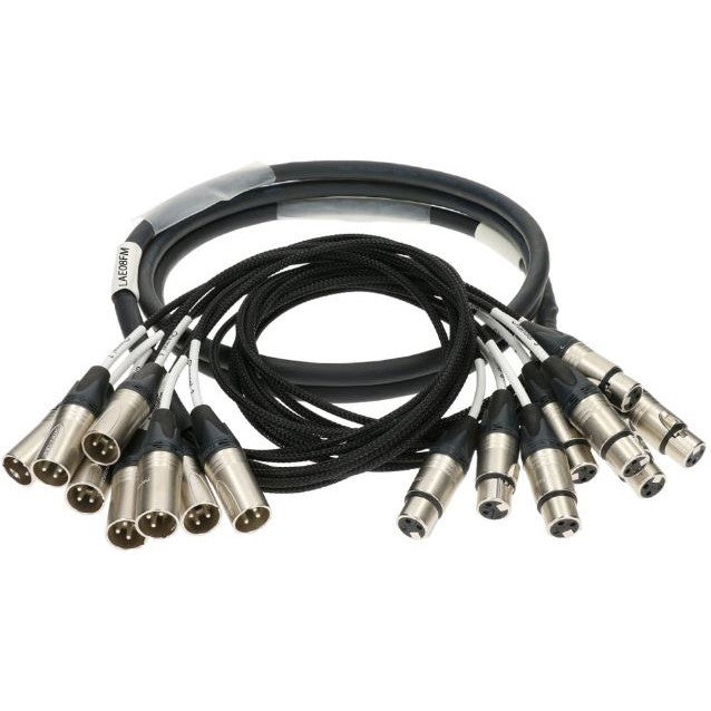 Klotz LAE08FM10.0 loom cable 8x Male 3-Pin XLR to 8x Female 3-Pin XLR, 10m Klotz LAE08FM10.0 loom cable 8x Male 3-Pin XLR to 8x Female 3-Pin XLR, 10m von Klotz