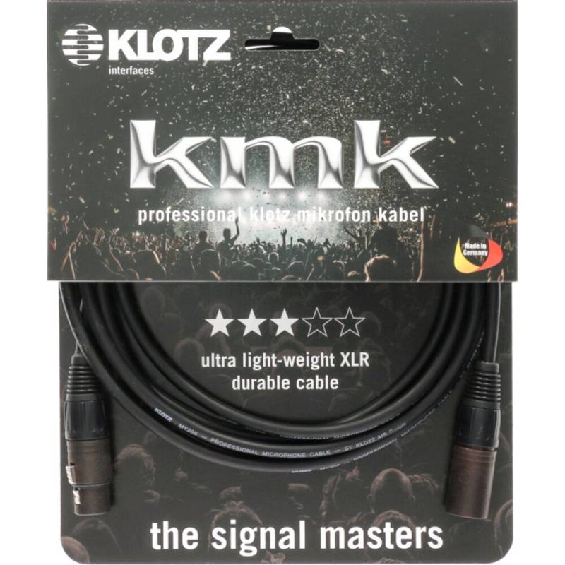 Klotz M1FM1K2000 KMK XLR-Mikrofonkabel, 20 m von Klotz
