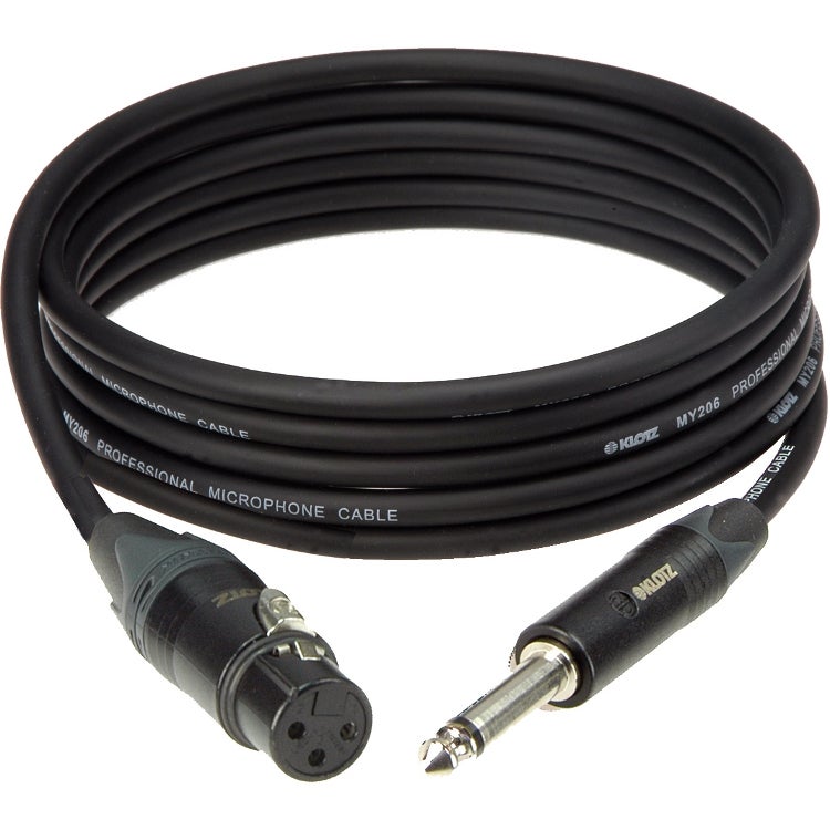 Klotz M1FP1N0200 Neutrik Mikrofonkabel XLR/F 3polig - Klinke 2polig, 2m Klotz M1FP1N0200 Neutrik Mikrofonkabel XLR/F 3polig - Klinke 2polig, 2m von Klotz