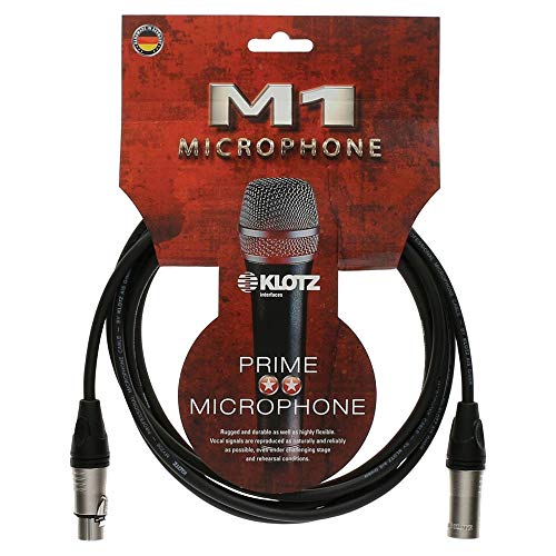Klotz M1K1FM0500 M1 XLR Mikrofonkabel, Stecker auf Buchse, 4,8 m, 4,9 m Klotz M1K1FM0500 M1 XLR Mikrofonkabel, Stecker auf Buchse, 4,8 m, 4,9 m von Klotz