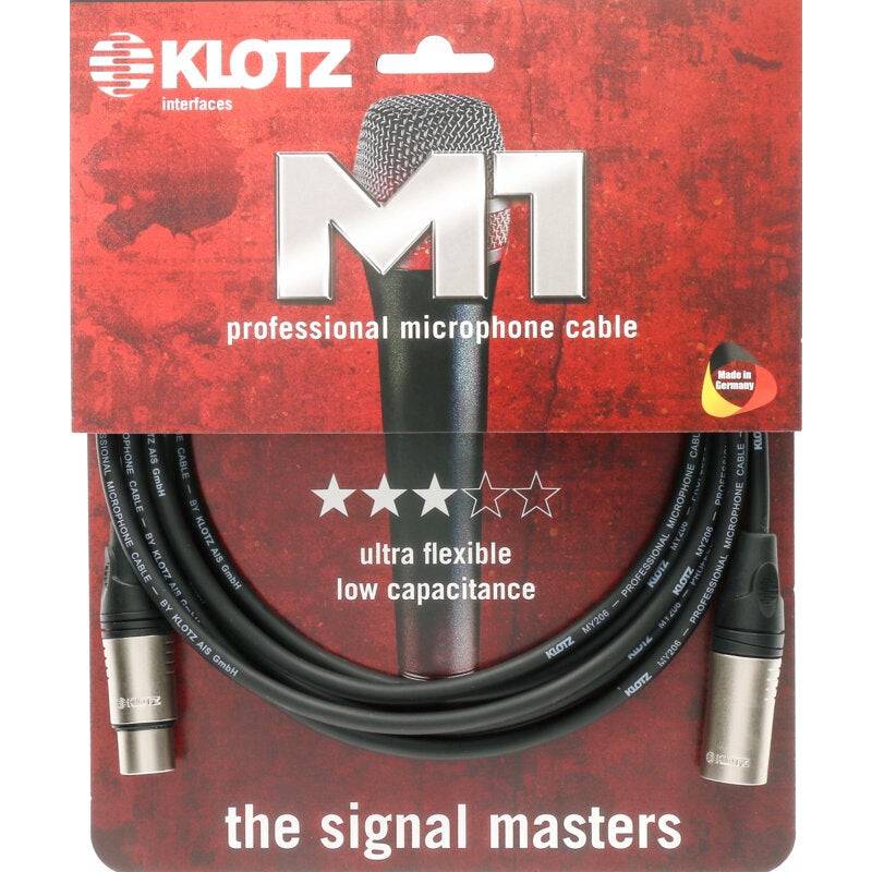 Klotz M1K1FM0750 Female to Male XLR Microphone Cable, 7.5m von Klotz