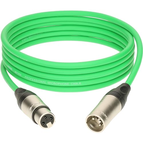 Klotz M1K4FM0150 Mikrofonkabel grün 1,5 m - Mikrofonkabel Klotz M1K4FM0150 Mikrofonkabel grün 1,5 m - Mikrofonkabel von Klotz