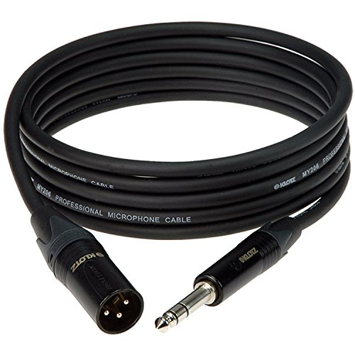 Klotz M1Ms1B0100 Neutrik XLR/M 3P Klinke 3P 1 Meter Klotz M1Ms1B0100 Neutrik XLR/M 3P Klinke 3P 1 Meter von Klotz