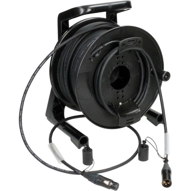 Klotz M4X1-050 M/F XLR Cable on StarQuad Reel, 50m von Klotz