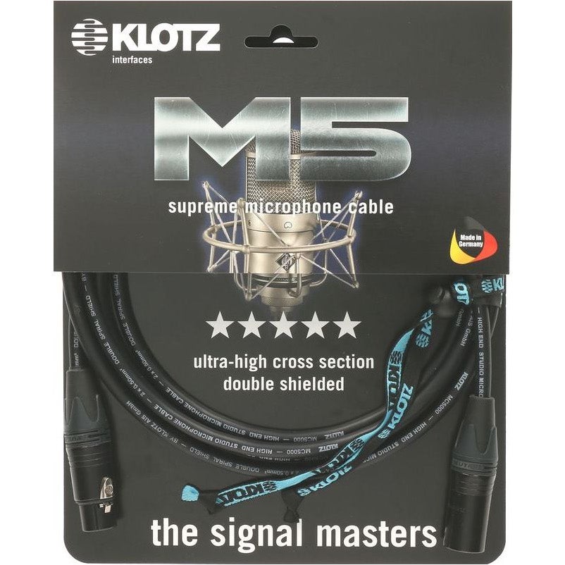 Klotz M5-03 Switchcraft EP XLR-Mikrofonkabel, 3-polig, 3 m Klotz M5-03 Switchcraft EP XLR-Mikrofonkabel, 3-polig, 3 m von Klotz