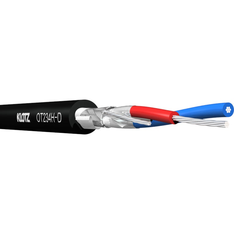 Klotz OT234H-D.050 2x 0.34 mm2 AES/EBU and DMX Low-Loss Installation Cable, 50m Klotz OT234H-D.050 2x 0.34 mm2 AES/EBU and DMX Low-Loss Installation Cable, 50m von Klotz