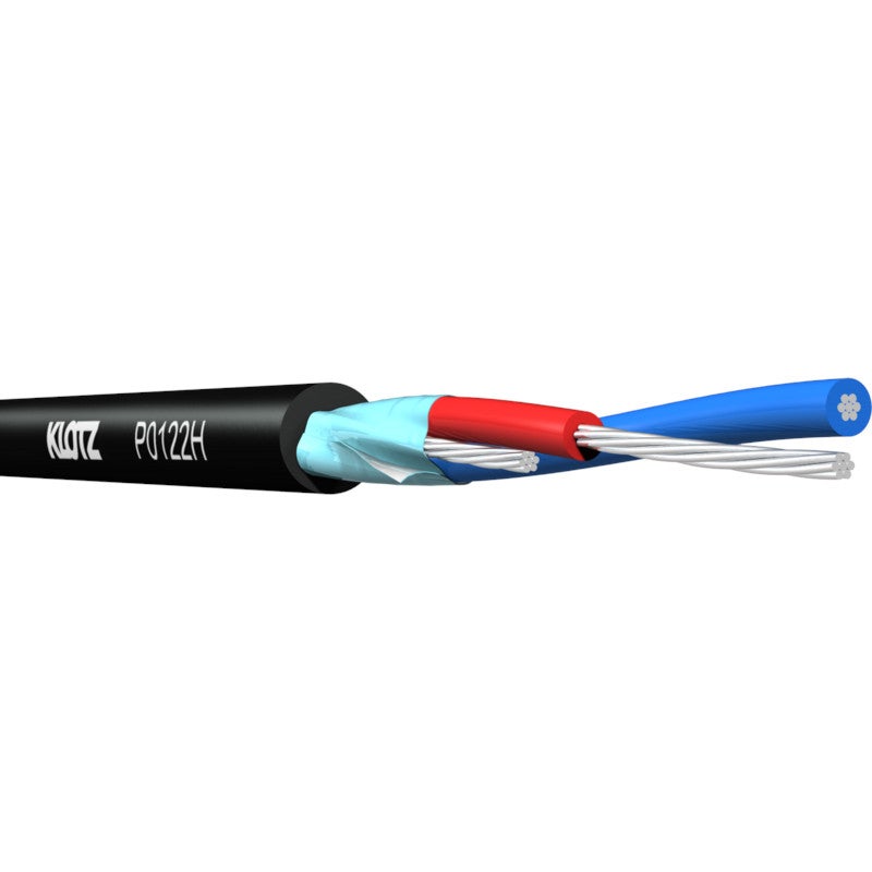 Klotz P0122H.500 Balanced Cable, 1x 2x 0.22mm2 (500m Roll) von Klotz