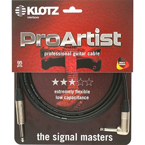 Klotz PRON015PR Pro Artist Instrumentenkabel 1,5 m - Instrumentenkabel von Klotz