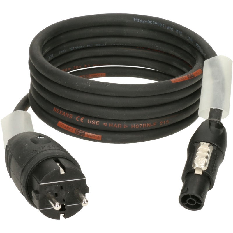 Klotz PT1-NFG0030 Schuko - PowerCON TRUE1 Cable, 3m Klotz PT1-NFG0030 Schuko - PowerCON TRUE1 Cable, 3m von Klotz
