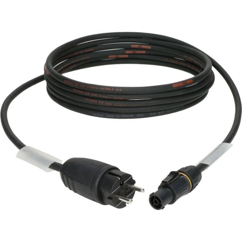 Klotz PT1-SFG0020 1.5 mm² PowerTwist to Schuko TR1 Power Cable, 2m von Klotz