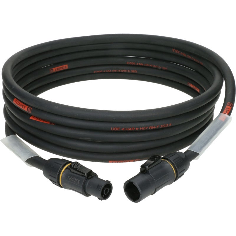Klotz PT2-SFM0150 2.5 mm² PowerTwist TR1 M/F Power Cable, 15m Klotz PT2-SFM0150 2.5 mm² PowerTwist TR1 M/F Power Cable, 15m von Klotz