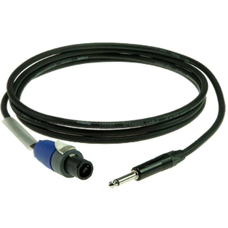 Klotz SC1-SP02SW Lautsprecherkabel, speakON - 6,3 mm Mono-Klinke, 2 m Klotz SC1-SP02SW Lautsprecherkabel, speakON - 6,3 mm Mono-Klinke, 2 m von Klotz