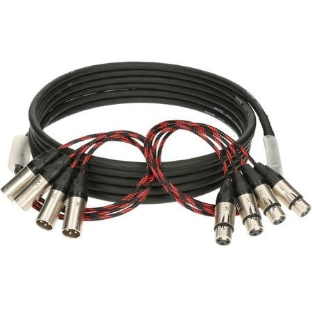 Klotz SCD04XX03 loom cable 3-Metre Multi-Cable - 4x XLR 3-pin Female to 4x XLR 3-pin Male Klotz SCD04XX03 loom cable 3-Metre Multi-Cable - 4x XLR 3-pin Female to 4x XLR 3-pin Male von Klotz