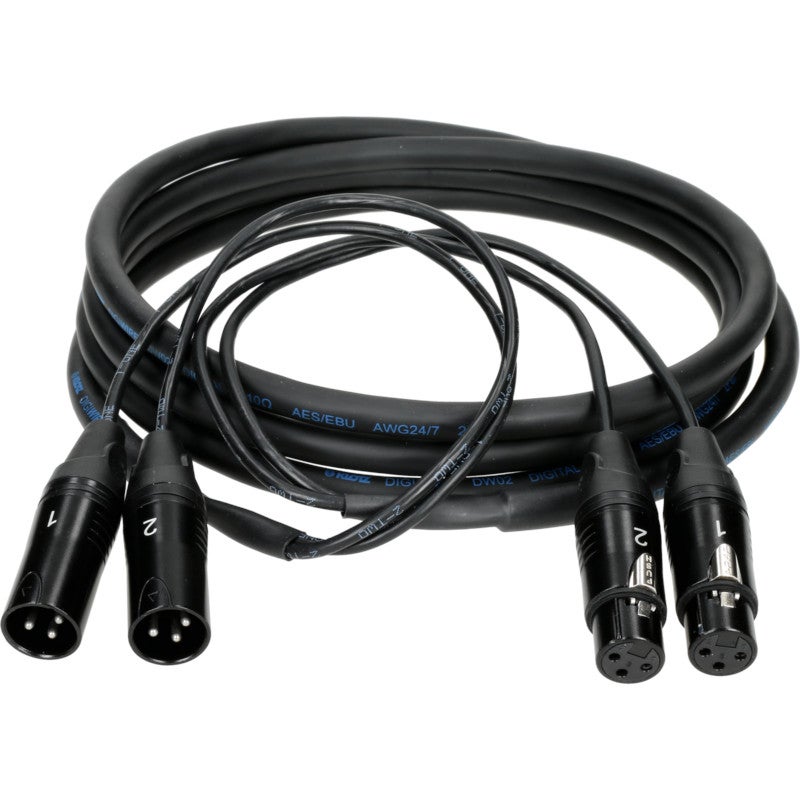 Klotz SUC02-X3L 2-Channel 3p F/M XLR Universal Loom, 25m Klotz SUC02-X3L 2-Channel 3p F/M XLR Universal Loom, 25m von Klotz