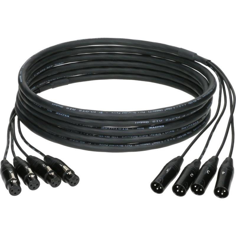 Klotz SUC04-X3L 4-Channel 3p F/M XLR Universal Loom, 20m von Klotz