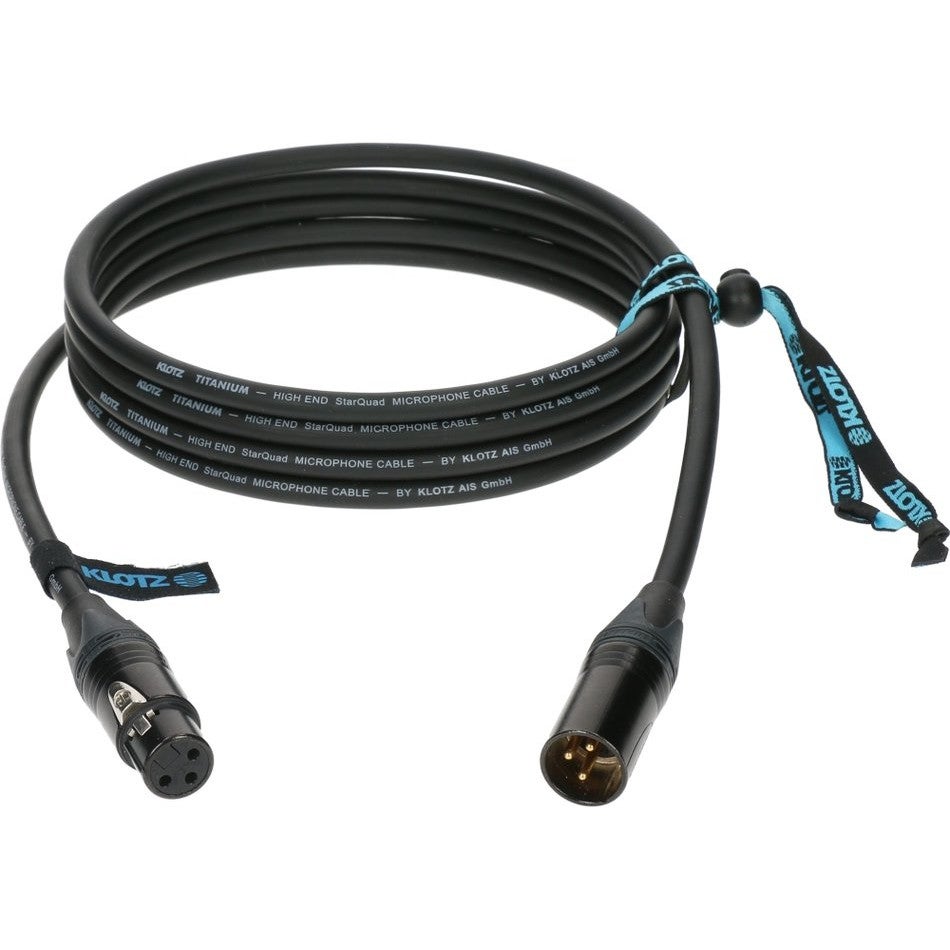 Klotz TI-M0500 Titanium StarQuad XLR Cable, 5m Klotz TI-M0500 Titanium StarQuad XLR Cable, 5m von Klotz