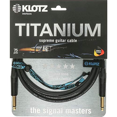 Klotz Ti-0300Pp Titan-Kabel Gitarowy, 3 m von Klotz