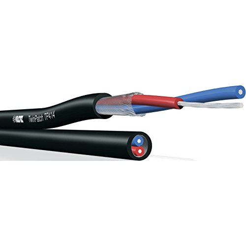 Klotz TwinPatch Stereo Mikrofonkabel 2 x 2 x 0,14mm², 100m Rolle - Mono Patchkabel von Klotz
