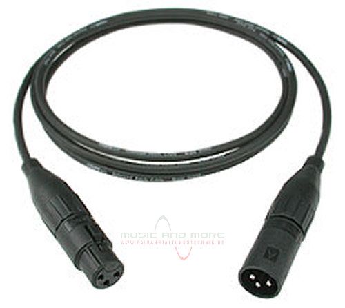 Klotz XLR 3p. female - XLR 3p. male, MB*X0100, 1m Klotz XLR 3p. female - XLR 3p. male, MB*X0100, 1m von Klotz