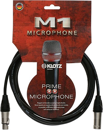 Klotz m1 K1fm1000 Mikrofon Kabel, Male zu Female, 33 ' von Klotz
