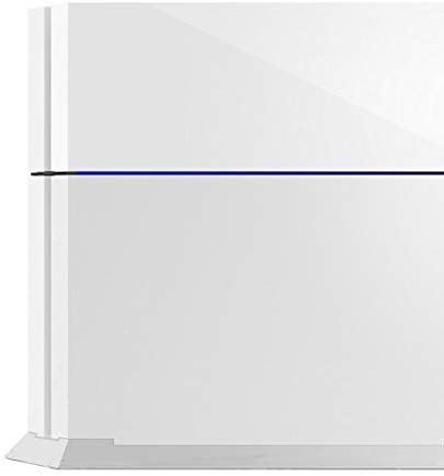 PS4 Vertikaler Standfuß für Playstation 4 mit integrierten Kühlschächten und rutschfesten Füßen, Weiß von KlsyChry