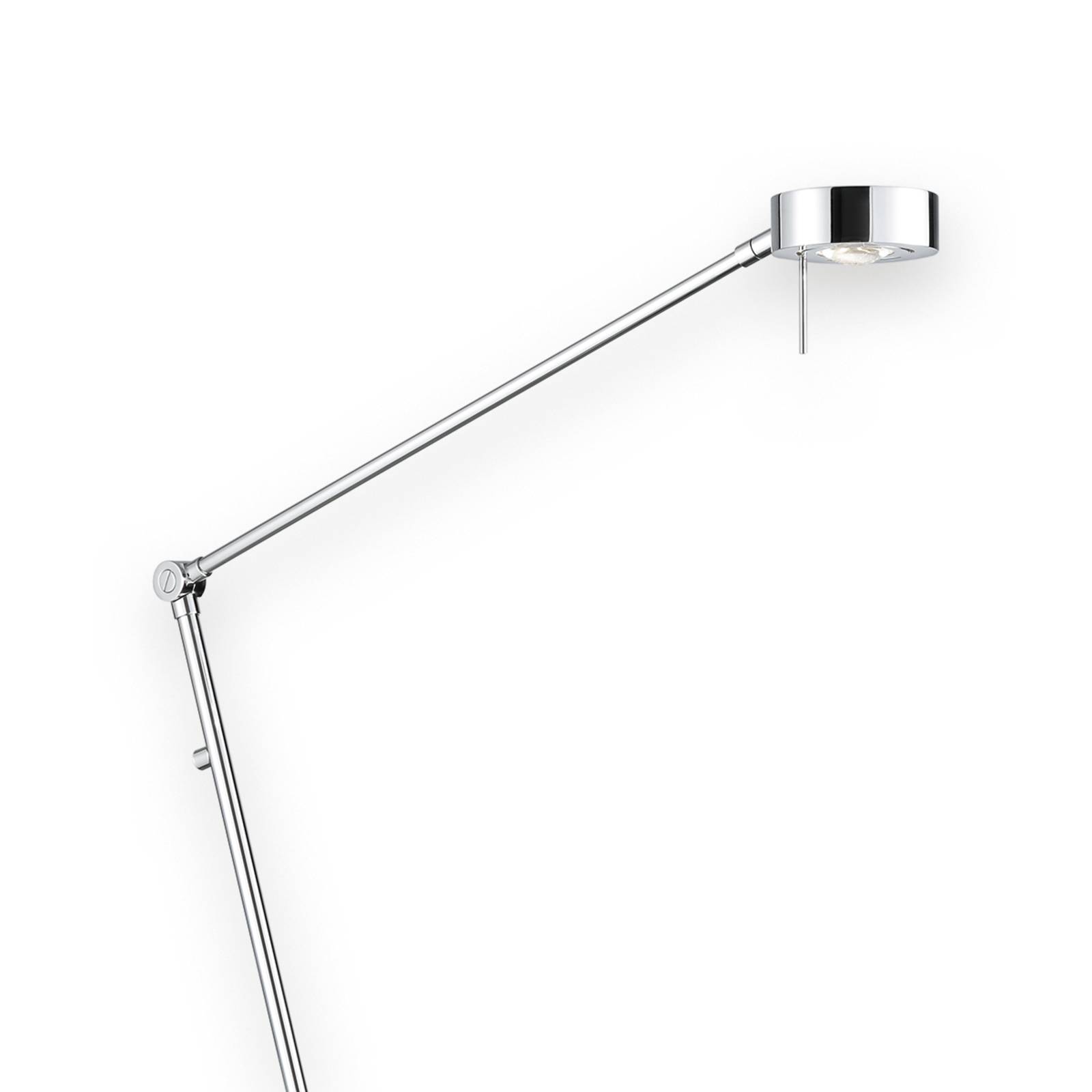Dreigelenkige LED-Stehleuchte Elegance, chrom Dreigelenkige LED-Stehleuchte Elegance, chrom von Knapstein