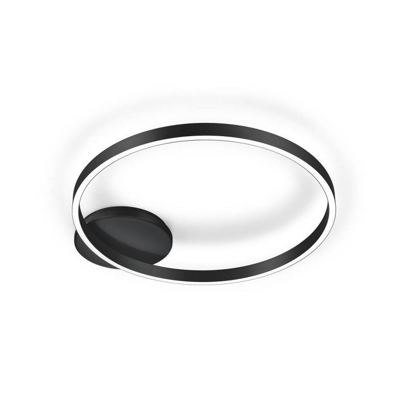 LED-Deckenleuchte Anel-60, schwarz, direkt/indirekt von Knapstein