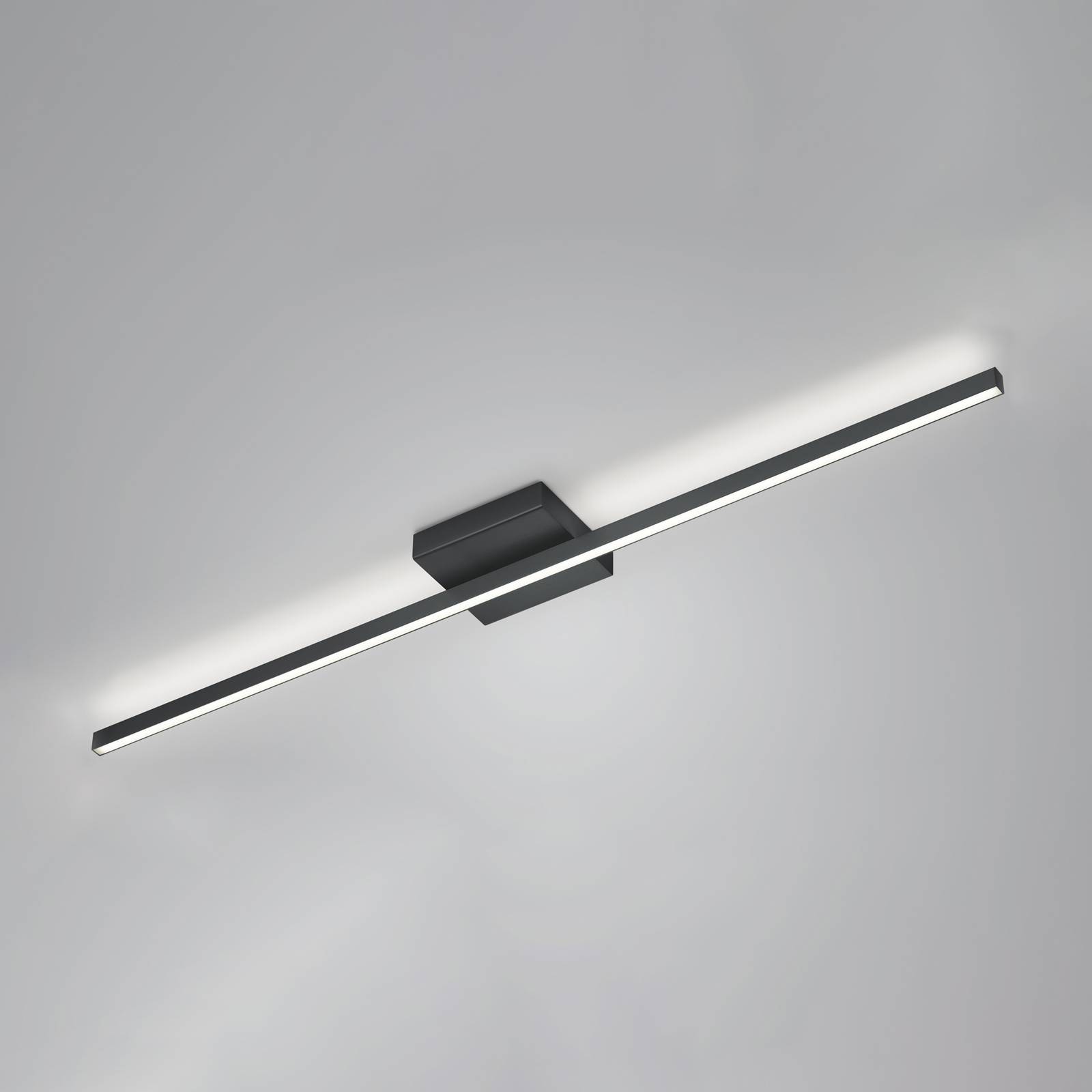 LED-Deckenleuchte Nuri up/down 1-flammig schwarz LED-Deckenleuchte Nuri up/down 1-flammig schwarz von Knapstein