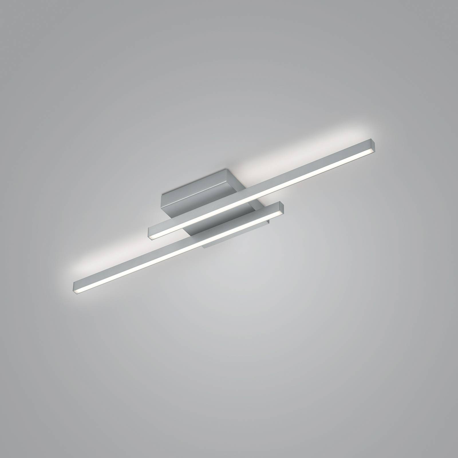 LED-Deckenleuchte Nuri up/down 2-flammig nickel LED-Deckenleuchte Nuri up/down 2-flammig nickel von Knapstein