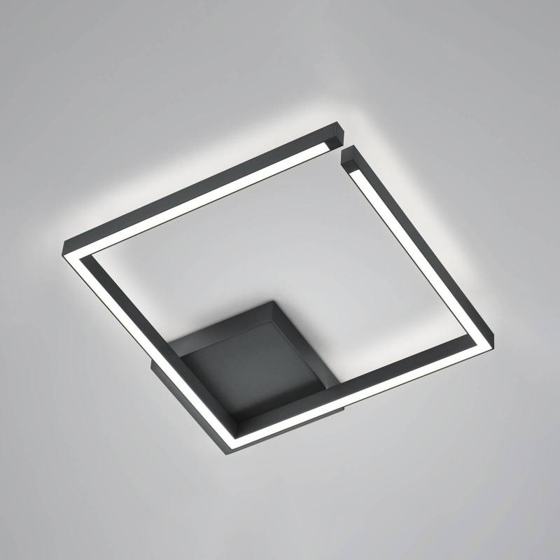 LED-Deckenleuchte Yoko, up/down, 40x40 cm, schwarz von Knapstein