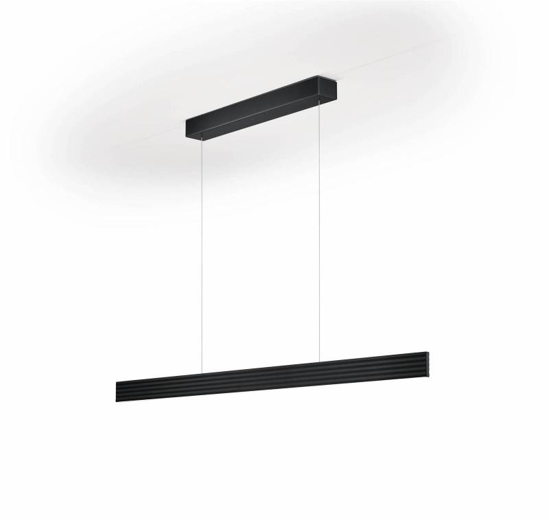LED-Hängeleuchte Fara, up/down Länge 132cm schwarz von Knapstein