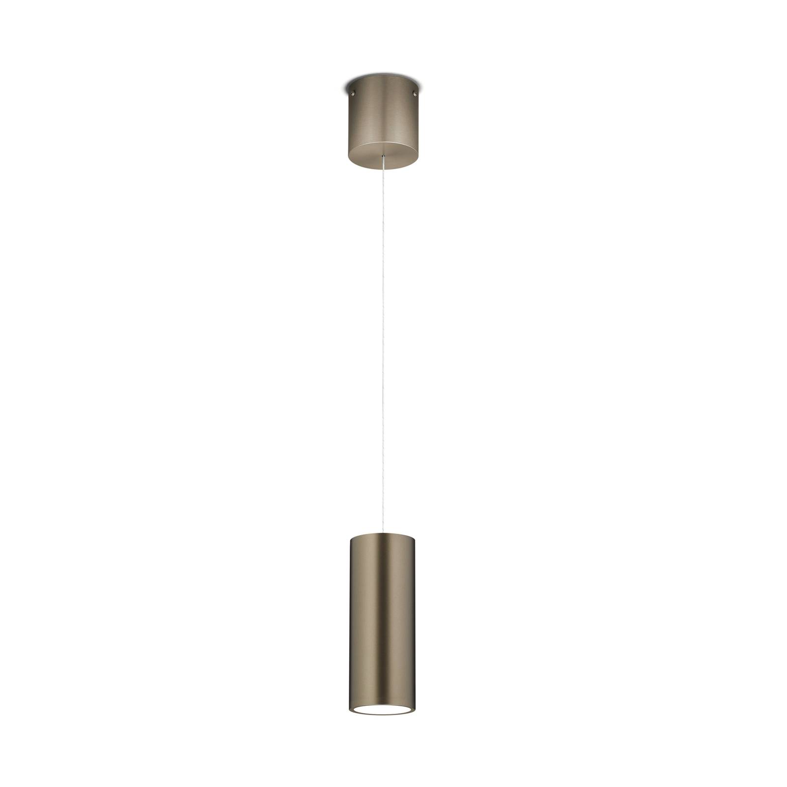 LED-Hängeleuchte Helli up/down 1-flammig bronze von Knapstein