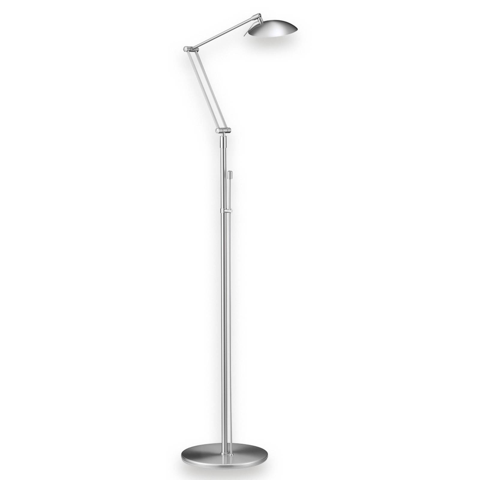 LED-Stehleuchte Curl nickel matt LED-Stehleuchte Curl nickel matt von Knapstein