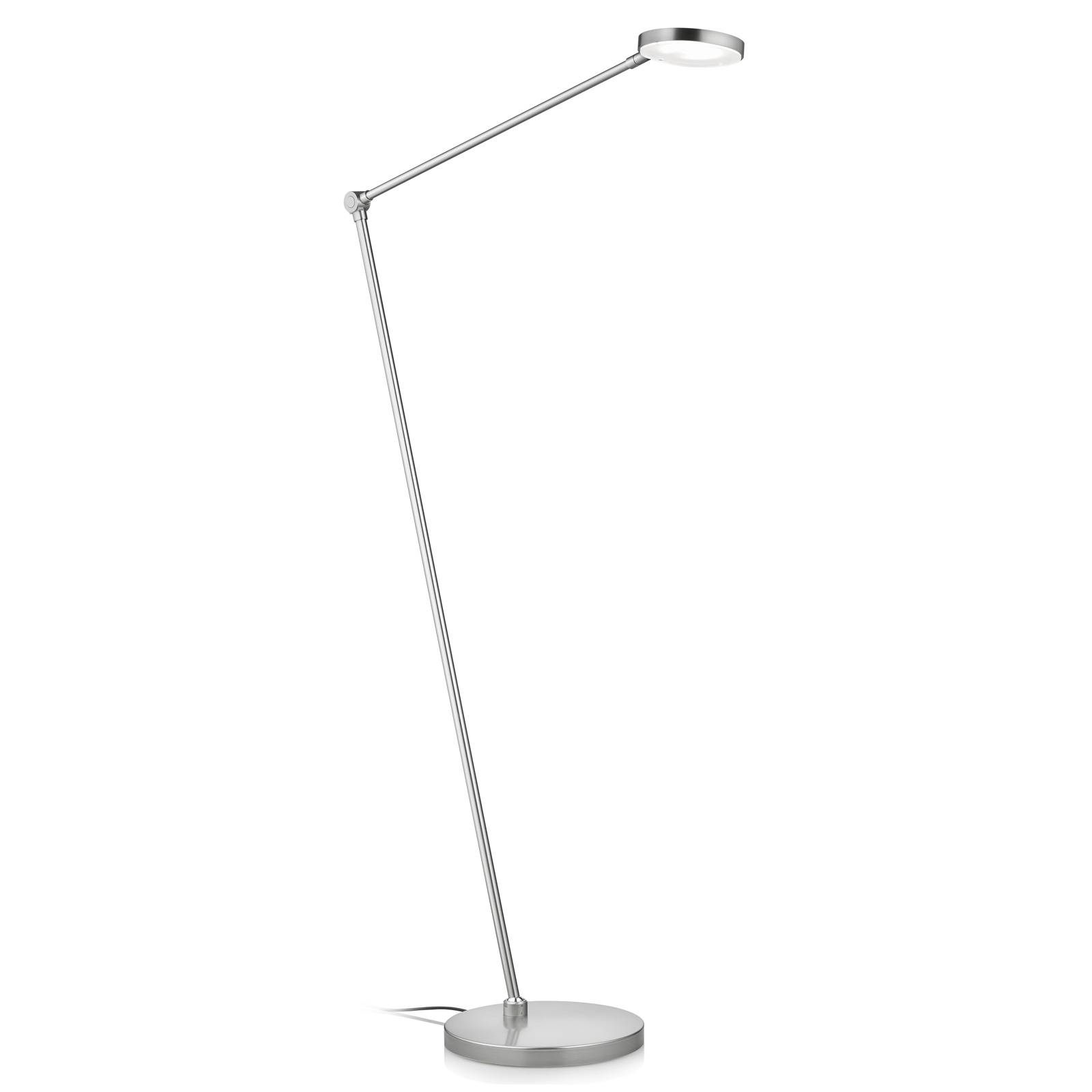 LED-Stehleuchte Thea-S Gestensteuerung, nickel LED-Stehleuchte Thea-S Gestensteuerung, nickel von Knapstein