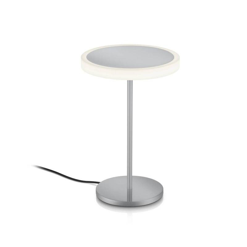 LED-Tischleuchte Tilda, nickel matt, Gestensteuerung von Knapstein