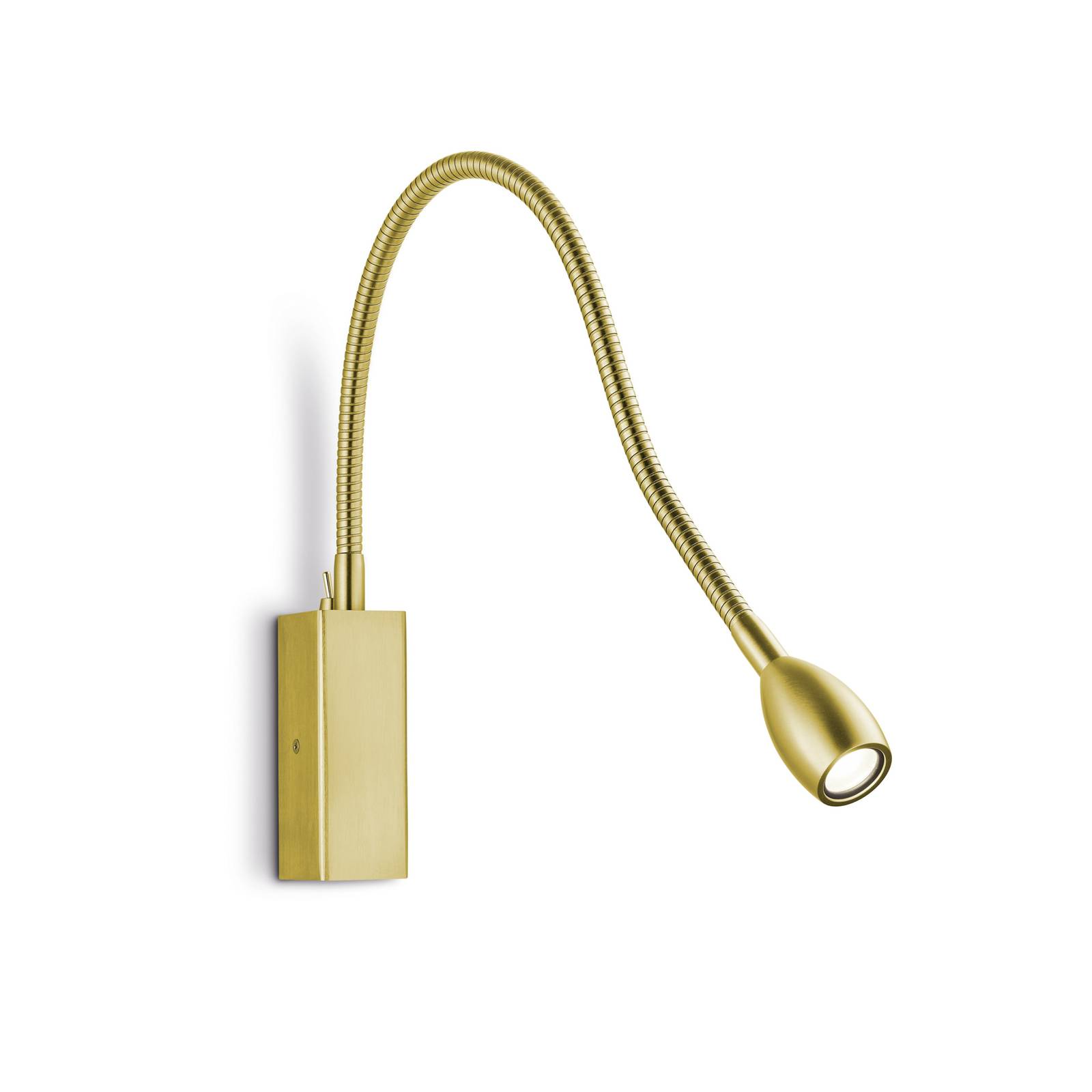 LED-Wandleuchte Banu mit Schalter, messing, 30 cm LED-Wandleuchte Banu mit Schalter, messing, 30 cm von Knapstein