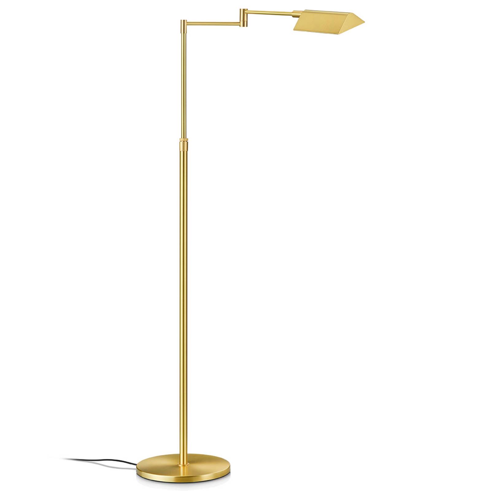 Mit Gesten steuerbare LED-Stehlampe Dream, messing Mit Gesten steuerbare LED-Stehlampe Dream, messing von Knapstein