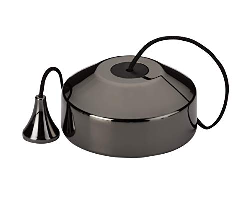 Knightsbridge Zugschnur-Dimmer 8301BN Schwarz Nickel von Knightsbridge