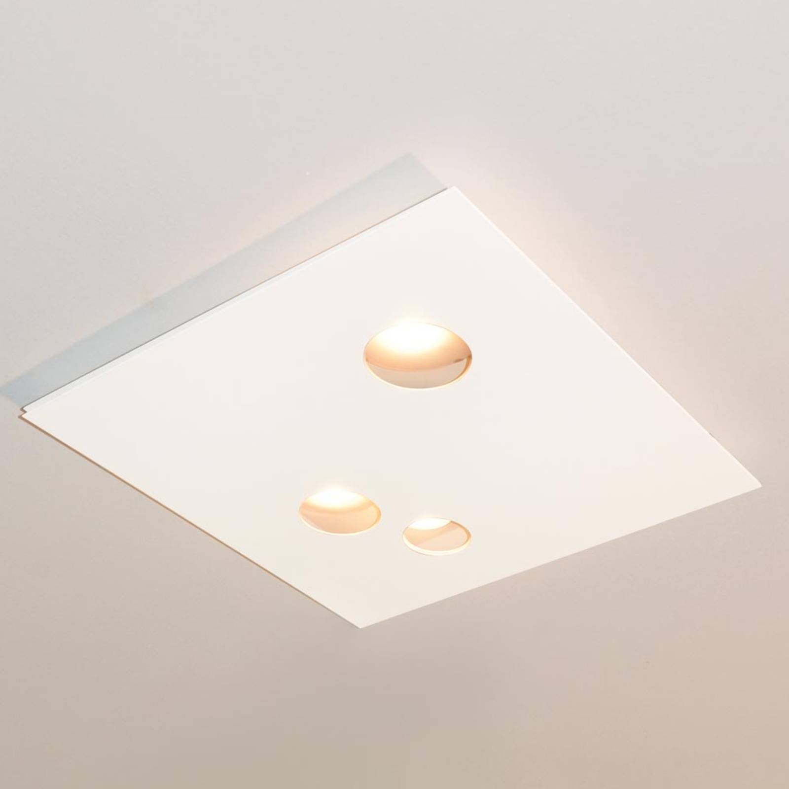 Knikerboker Des.agn LED-Deckenlampe, runde Löcher von Knikerboker