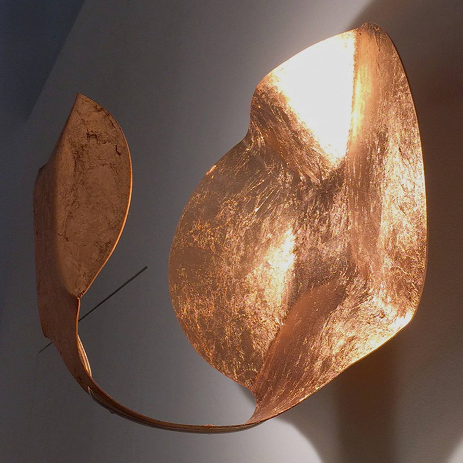 Knikerboker Gi.Gi LED-Designer-Wandleuchte, bronze Knikerboker Gi.Gi LED-Designer-Wandleuchte, bronze von Knikerboker
