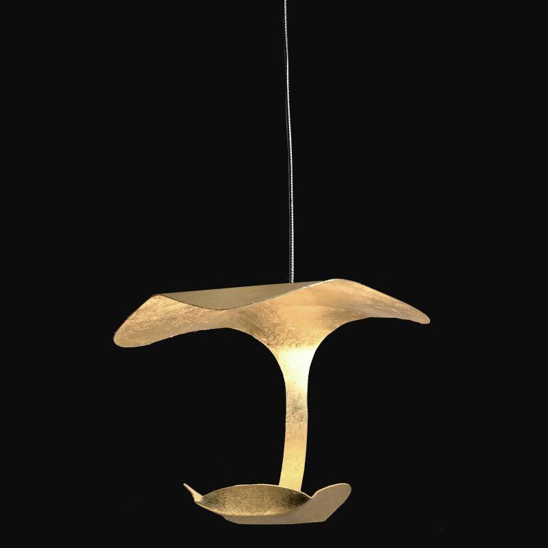 Knikerboker Le Gigine LED-Hängeleuchte 1fl gold von Knikerboker