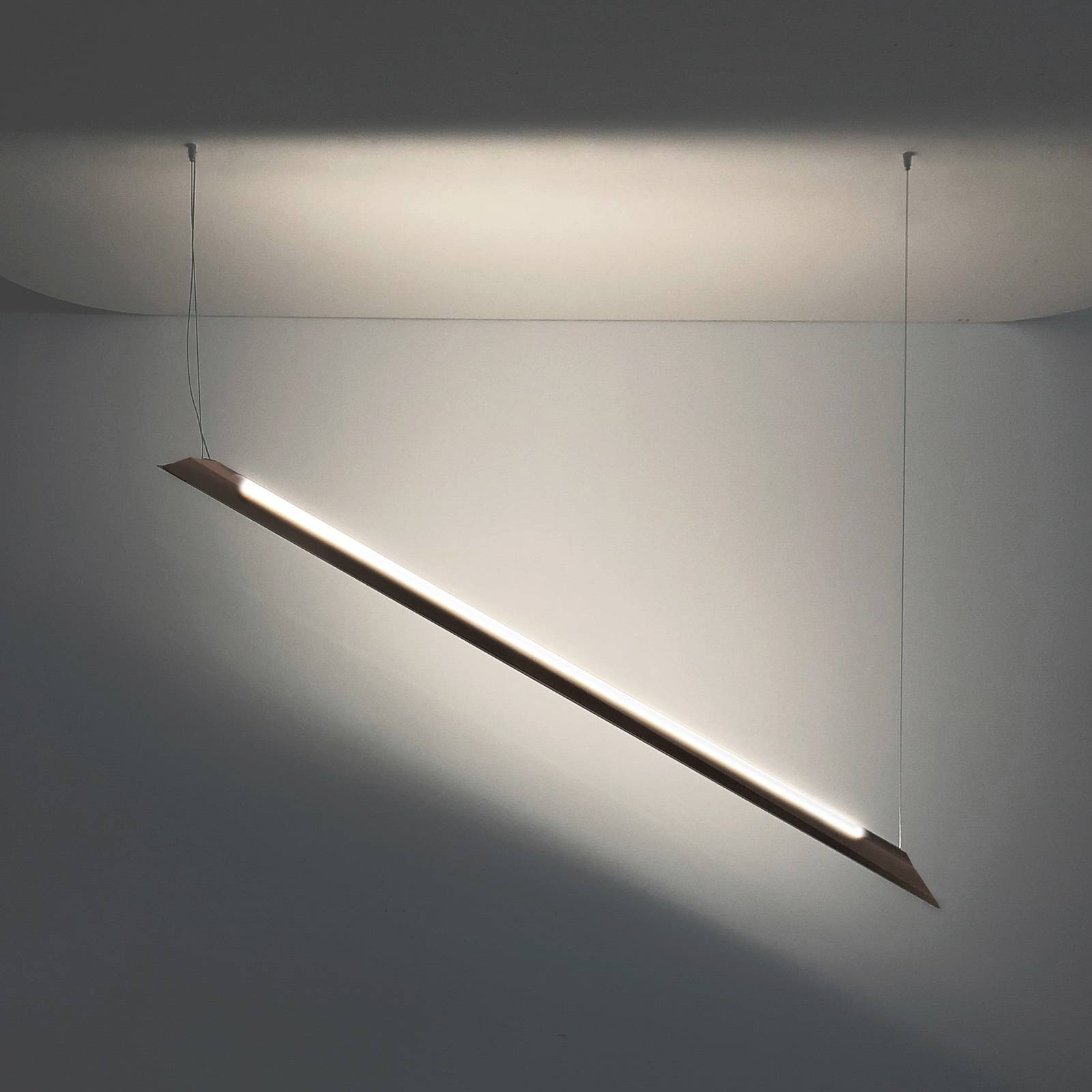 Knikerboker Schegge LED-Hängeleuchte 2-fl. coffee Knikerboker Schegge LED-Hängeleuchte 2-fl. coffee von Knikerboker