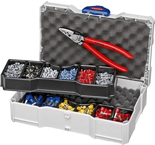Knipex Aderendhülsensortiment 1191tlg.0,50-16,00mm² Aderendhülsenzange Knipex Aderendhülsensortiment 1191tlg.0,50-16,00mm² Aderendhülsenzange von Knipex-Werk