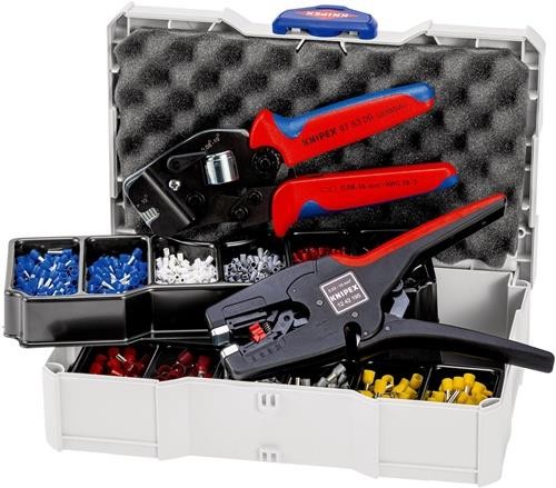 Knipex Aderendhülsensortiment 1252tlg.0,50-10,00mm² Crimpzange 195 Knipex Aderendhülsensortiment 1252tlg.0,50-10,00mm² Crimpzange 195 von Knipex-Werk