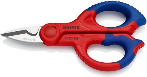Knipex Elektriker-/Handwerkerschere L.155mm 2-K.-Hüllen Knipex-Werk Knipex Elektriker-/Handwerkerschere L.155mm 2-K.-Hüllen Knipex-Werk von Knipex-Werk