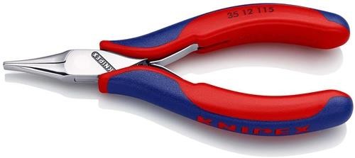 Knipex Elektronik-Greifzange Gesamt-L.115mm flachbreite Backen Form 1 Knipex Elektronik-Greifzange Gesamt-L.115mm flachbreite Backen Form 1 von Knipex-Werk