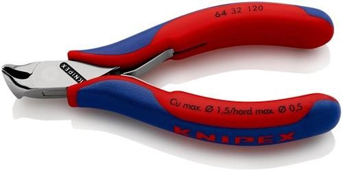 Knipex Elektronikvornschn.L.120mm Form 3 Facette ja,kleine Knipex Elektronikvornschn.L.120mm Form 3 Facette ja,kleine von Knipex-Werk