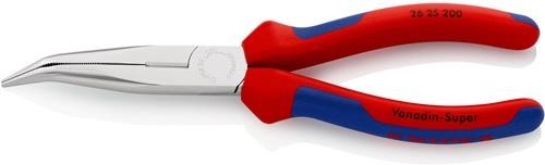 Knipex Flachrundzange L.200mm verchr.40Grad gew.Mehrkomp.-Hülle Knipex-Werk Knipex Flachrundzange L.200mm verchr.40Grad gew.Mehrkomp.-Hülle Knipex-Werk von Knipex-Werk