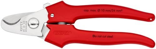 Knipex Kabelschere L.165mm Kopf pol.Ku.umspritzt Knipex-Werk 95 05 165 Knipex Kabelschere L.165mm Kopf pol.Ku.umspritzt Knipex-Werk 95 05 165 von Knipex-Werk