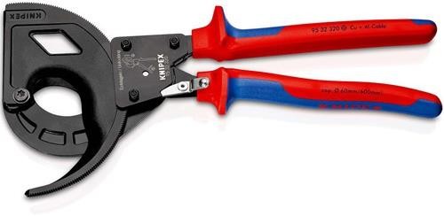 Knipex Kabelschneider Gesamt-L.320mm max.60 (600 mm²)mm pol.Mehrkomp.-Hüllen von Knipex-Werk